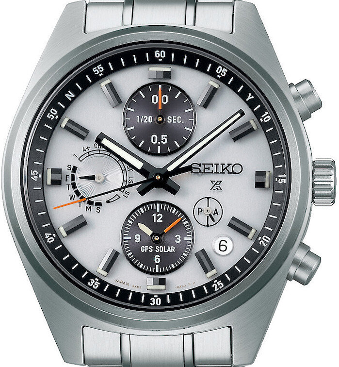 Seiko Prospex Speedtimer GPS Solar Dual Time Chronograph SSH165J1