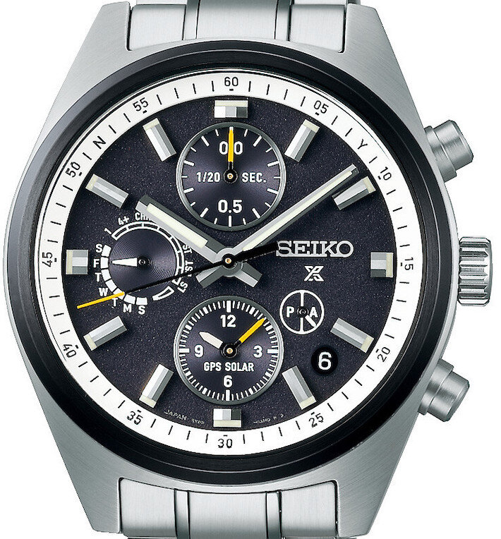 Seiko Prospex Speedtimer GPS Solar Dual Time Chronograph SSH167J1