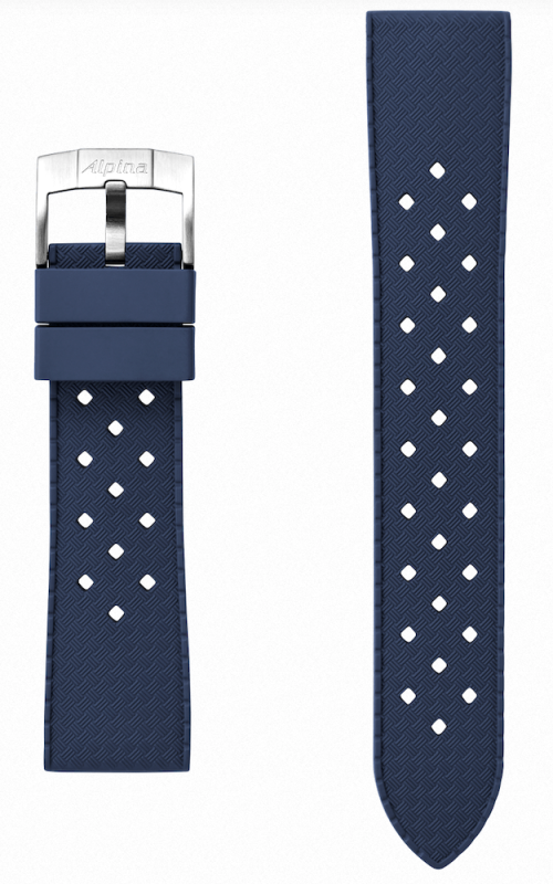 Alpina Silikonarmband 22mm inkl. Schliesse ALR-NAVY-SS