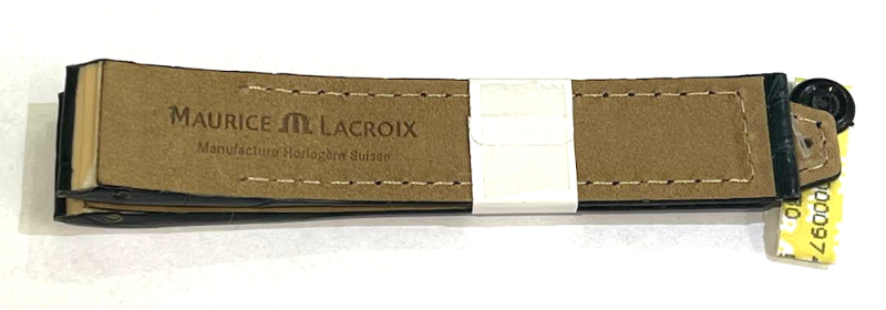 Maurice Lacroix Masterpiece Globe Lederband 21mm schwarz ohne