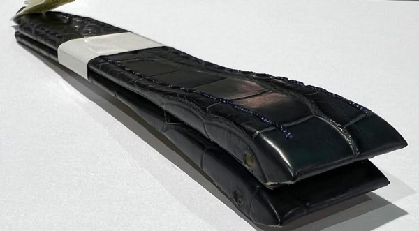 Maurice Lacroix Masterpiece Globe Lederband 21mm schwarz...