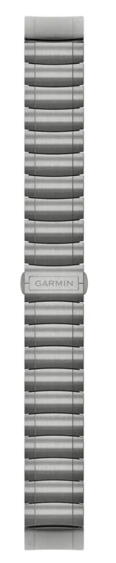 Garmin QuickFit® Metall/Silikon-Hybrid Silber 22mm 010-12738-20