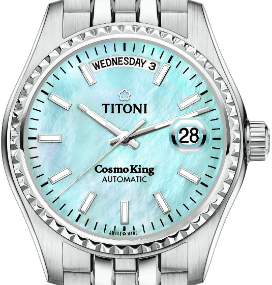 Titoni Cosmo King Day Date Automatik 797 S-719