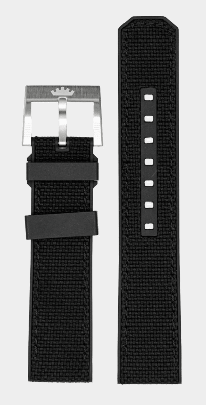 Fortis Hybrid Kautschukband L 21/20mm B7000043