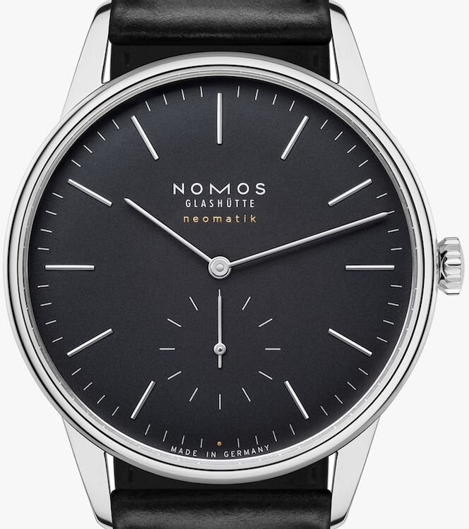 Nomos Orion Neomatik 39 New Black 346