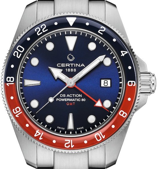 Certina DS Action GMT Powermatic 80 C032.929.11.041.00 Ausstellungsstück