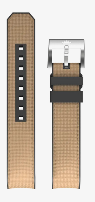 Fortis B-42 Fiber Desert Hybridband mit Dornschliesse 20mm B7000010