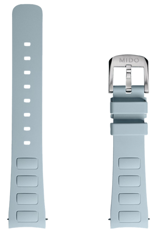 Mido Multifort TV Lady Kautschukband 18mm M852.019.612