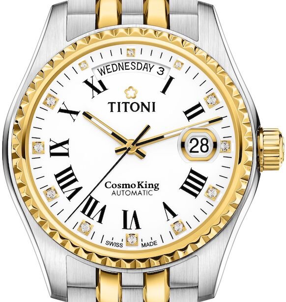Titoni Cosmo King Day Date Automatik 797 SY-019