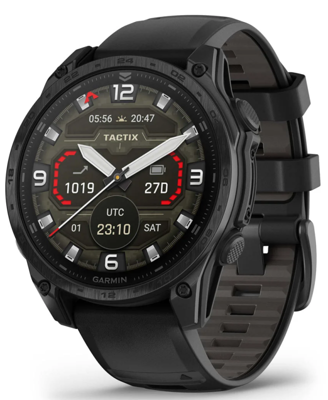 Garmin tactix® 8 47mm AMOLED Sapphire Schwarz Titan DLC 010-03405-01