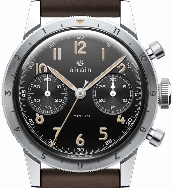 Airain Type 21 Handaufzug Chronograph 423.438
