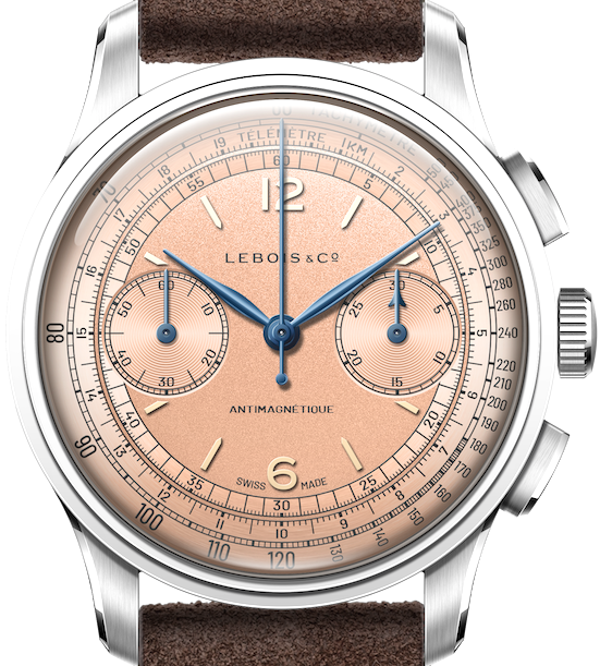 Lebois & Co Heritage Handaufzug Chronograph 324.478
