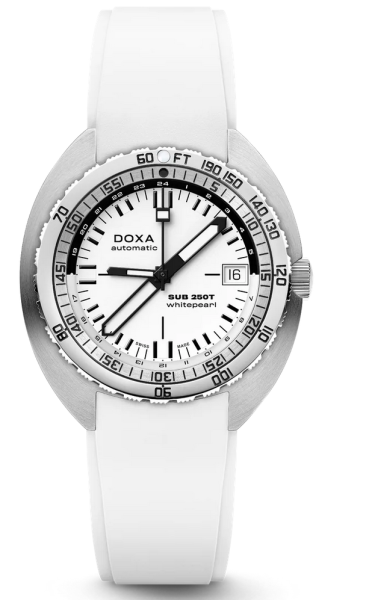 Doxa Sub 250T GMT Whitepearl Automatik 855.10.011.23