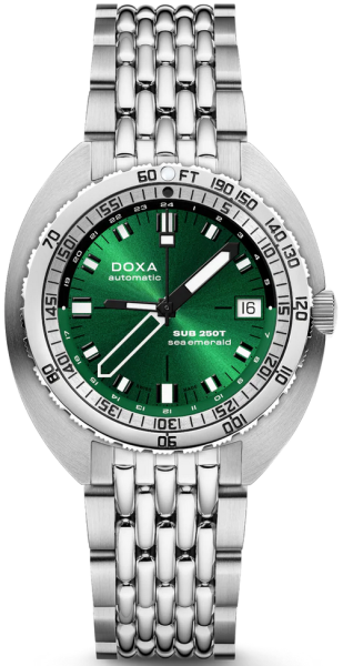 Doxa Sub 250T GMT Sea Emerald Automatik 855.10.131.10