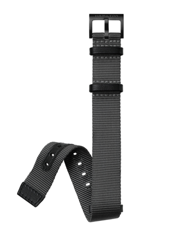 Hamilton Natoband grau 20/20mm XS H690.694.307