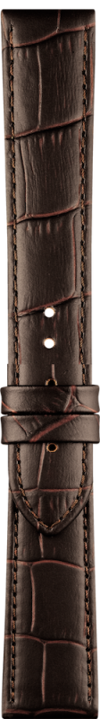 Tissot Lederband braun ohne Schliesse 18/16mm T610042815