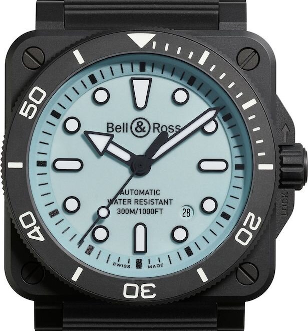 Bell & Ross BR-03 Diver Full Lum Ceramic 42mm BR03A-D-LM-CE/SRB