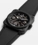 Bell & Ross BR-03 Skeleton Black Ceramic BR03A-BL-SKCE/SRB