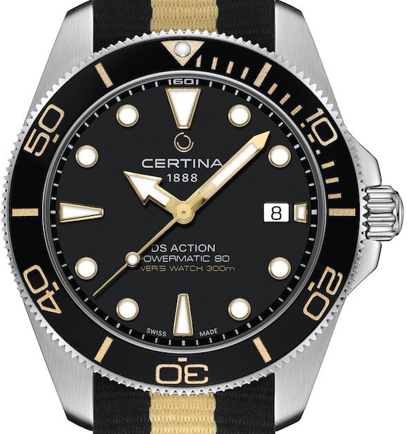 Certina DS Action Diver Powermatic 80 40,5mm C048.407.18.051.01