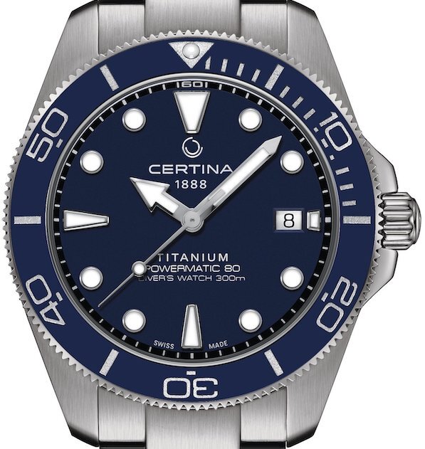 Certina DS Action Diver Powermatic 80 40,5mm - Technical View
