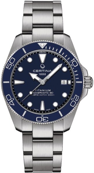 Certina DS Action Diver Titan Powermatic 80 40,5mm...