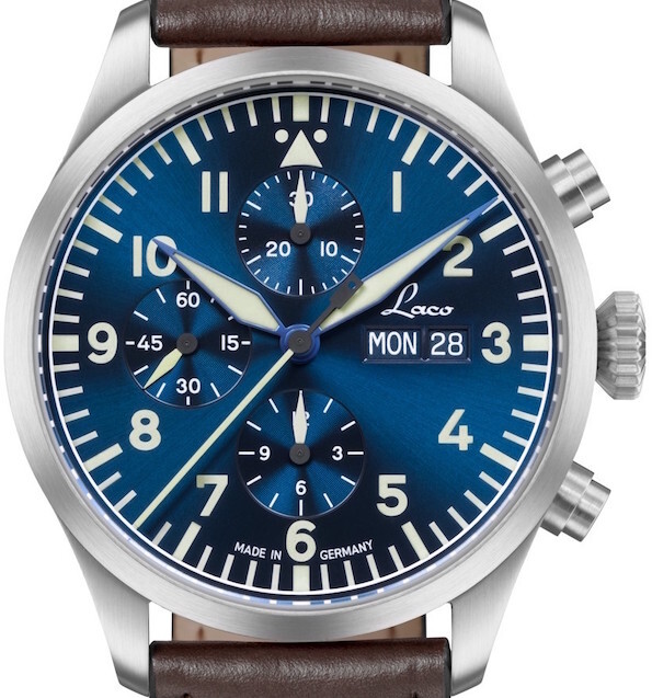 Laco Kiel 2 Blau Automatik Chronograph 862186 - Luxusuhren online & i