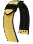 Hirsch Arne Premium Caoutchouc L gelb/schwarz 22mm 0925090072-5-22