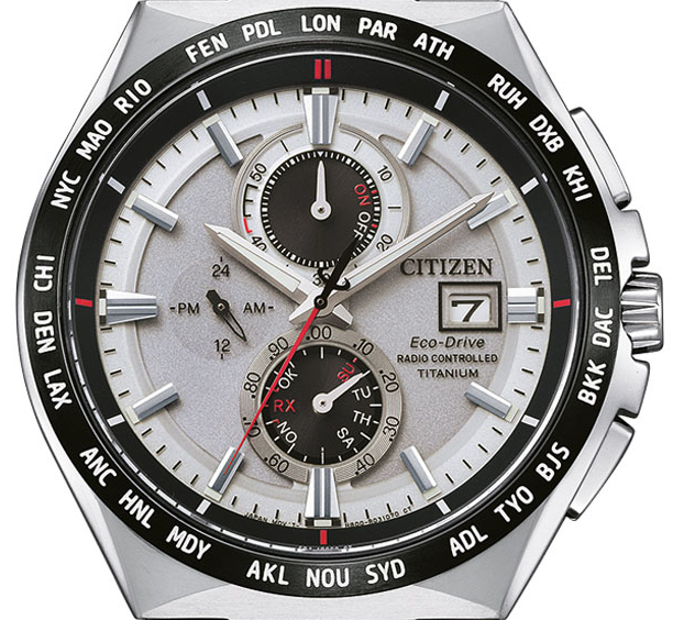 Citizen Eco-Drive Radio Controlled Funkuhr AT8234-85A