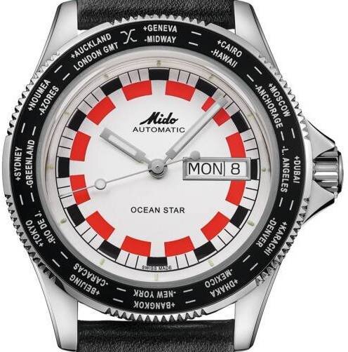Mido Ocean Star Worldtimer M026.830.16.030.00