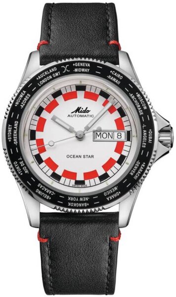 Mido Ocean Star Worldtimer M026.830.16.030.00