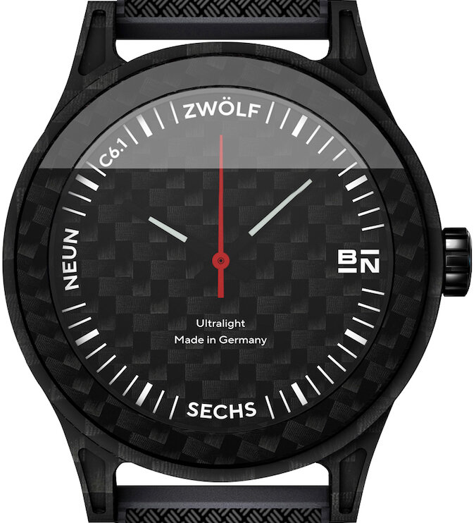 Blin Carbonuhr Automatik 45mm C6.1