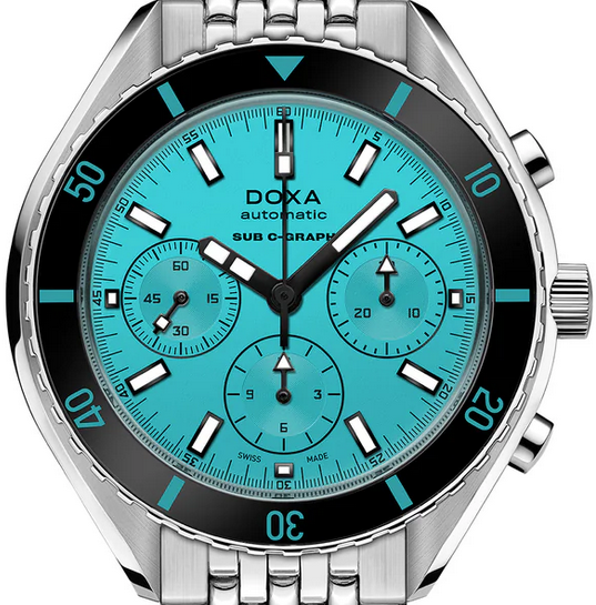 Doxa SUB 200 C-Graph Aquamarine 798.10.241.10