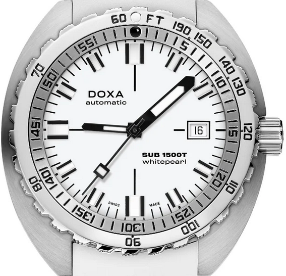 Doxa SUB 1500T Whitepearl 883.10.011.23