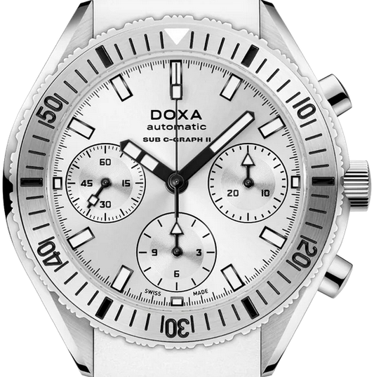 Doxa Sub 200 C-Graph II Whitepearl 797.10.011.23