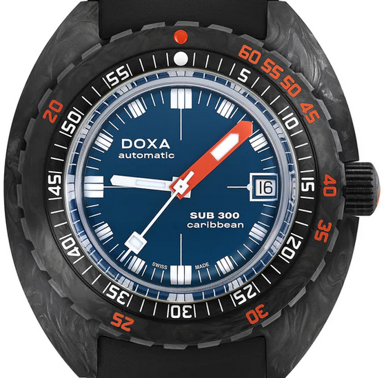 Doxa Sub 300 Carbon Caribbean 822.70.201.20