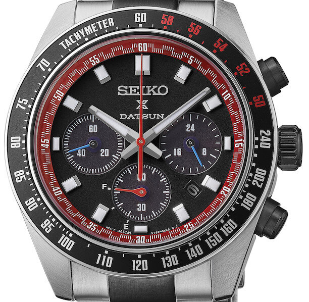 Seiko Speedtimer Solar Chronograph DATSUN Limited Edition SSC957P1