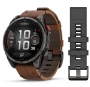 Garmin Fenix 8 Pro AMOLED 47mm Sapphire Schwarz/Carbongrau Titan DLC 010-03198-40