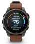 Garmin Fenix 8 Pro AMOLED 47mm Sapphire Schwarz/Carbongrau Titan DLC 10-03198-40