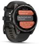 Garmin Fenix 8 Pro AMOLED 47mm Sapphire Schwarz/Titan Carbongrau DLC Titan 010-03198-01