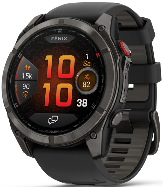 Garmin Fenix 8 Pro AMOLED 51mm Sapphire Schwarz/Titan...