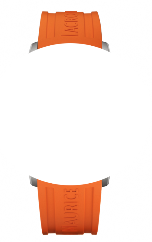 Maurice Lacroix Pontos S Kautschukband orange ML812-005080