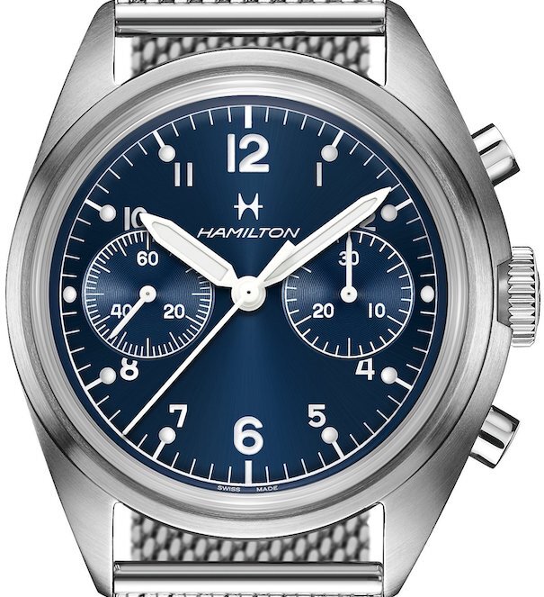 Hamilton Khaki Aviation Pioneer Handaufzug Chronograph H76409140