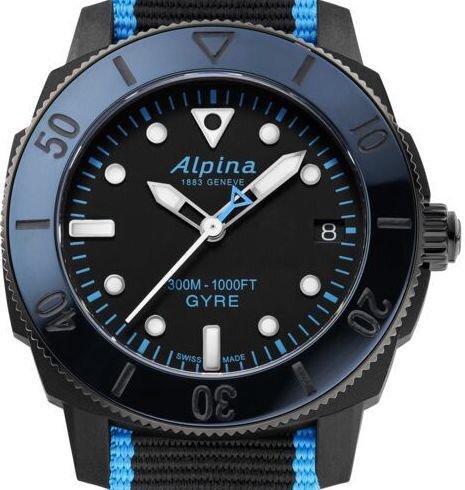 Alpina Seastrong Diver Comtesse Gyre 36mm AL-525LBN3VG6