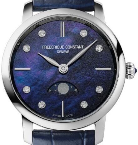 Frederique Constant Slimline Ladies Moonphase FC-206MPND1S6