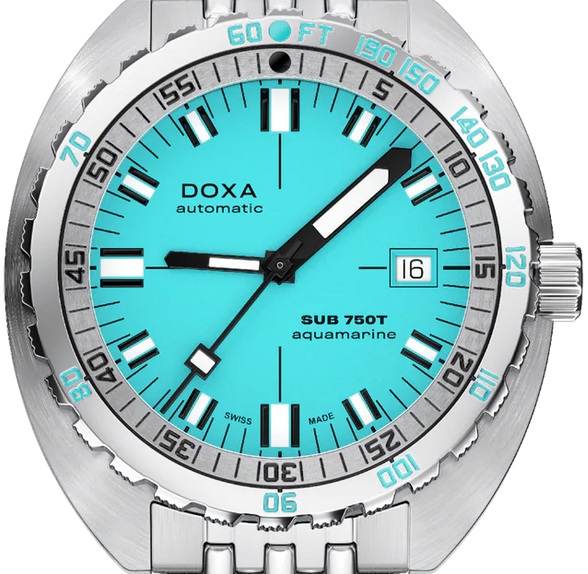 Doxa SUB 750T Aquamarine 825.10.241.10