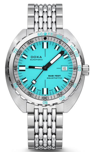 Doxa SUB 750T Aquamarine 825.10.241.10