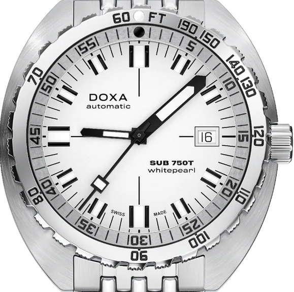 Doxa SUB 750T Whitepearl 825.10.011.10