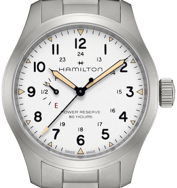 Hamilton Khaki Field Power Reserve Handaufzug 40mm H69509110