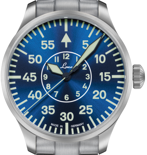 Laco Aachen Basis Blaue Stunde 39mm 862103.2.MB