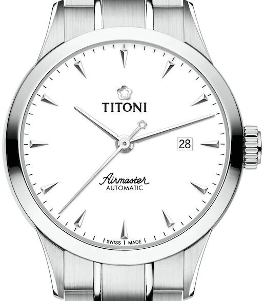 Titoni Airmaster Automatik Damenuhr 29mm 23733 S-583
